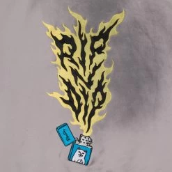 RIPNDIP Ripnlit Hoodie (Charcoal Faded Wash) -Urban Fashion Shop IMG 7277