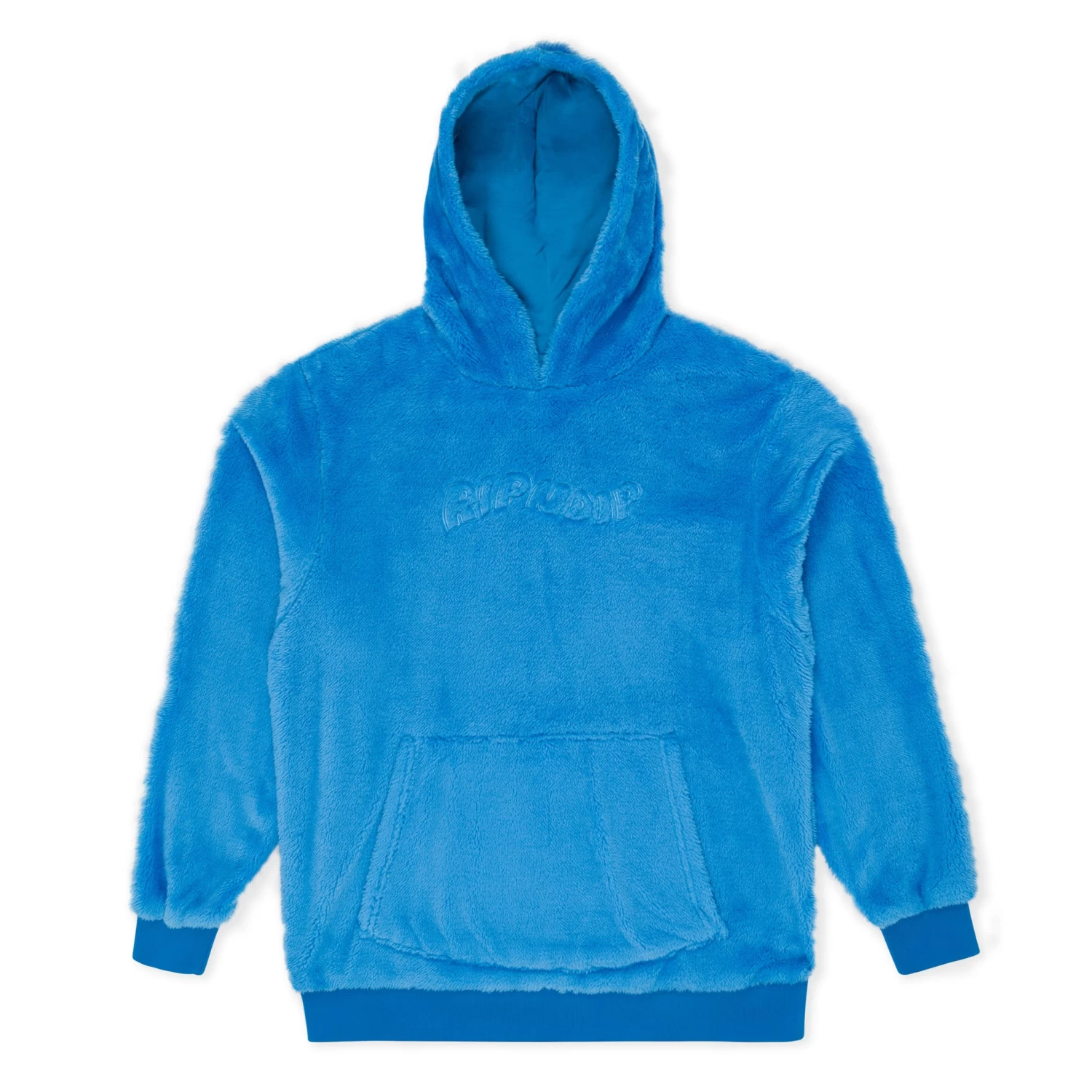 RIPNDIP Waves Sherpa Hoodie (Blue) 1 RIPNDIP Waves Sherpa Hoodie (Blue)