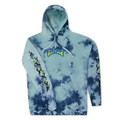 RIPNDIP Psychedelic Garden Hoodie (Navy/Aqua Lightning Wash) 10 RIPNDIP Psychedelic Garden Hoodie (Navy/Aqua Lightning Wash) -Urban Fashion Shop IMG 7287