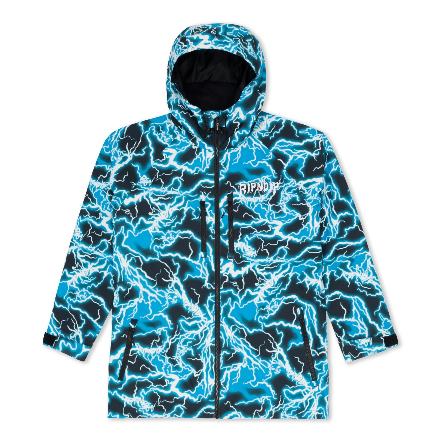 RIPNDIP Nikola Snowboard Jacket (Black / Blue) 7 RIPNDIP Nikola Snowboard Jacket (Black / Blue) - Image 7