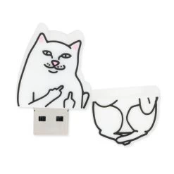 RIPNDIP Lord Nermal Flash Drive (White)