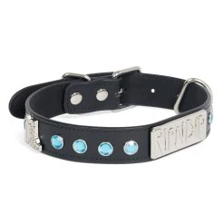RIPNDIP Lord Nermal Studded Pet Collar (Black) -Urban Fashion Shop IMG 7359