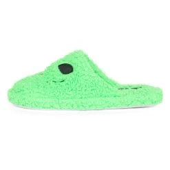 RIPNDIP Alien Face Fuzzy House Slippers (Green) -Urban Fashion Shop IMG 7376