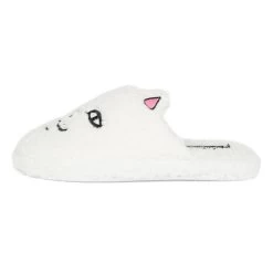 RIPNDIP Nerm Face Fuzzy House Slippers (White) 7 RIPNDIP Nerm Face Fuzzy House Slippers (White) -Urban Fashion Shop IMG 7377