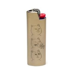 RIPNDIP Shroom Diet Lighter Cover (Gold)