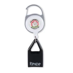 RIPNDIP No Smoking Lighter Leash (Silver)