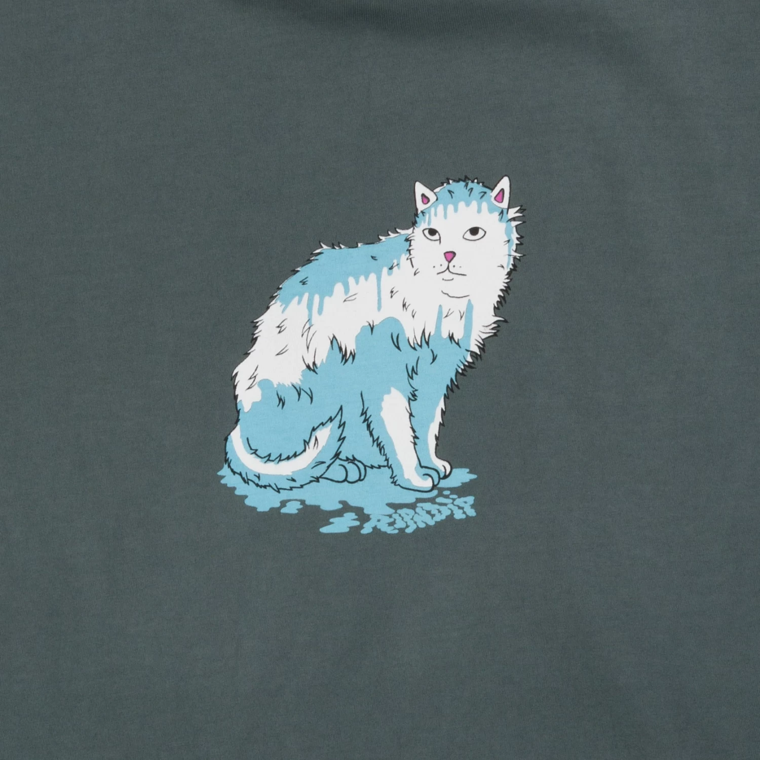 RIPNDIP Wet Puss Tee (Charcoal) 3 RIPNDIP Wet Puss Tee (Charcoal) - Image 3