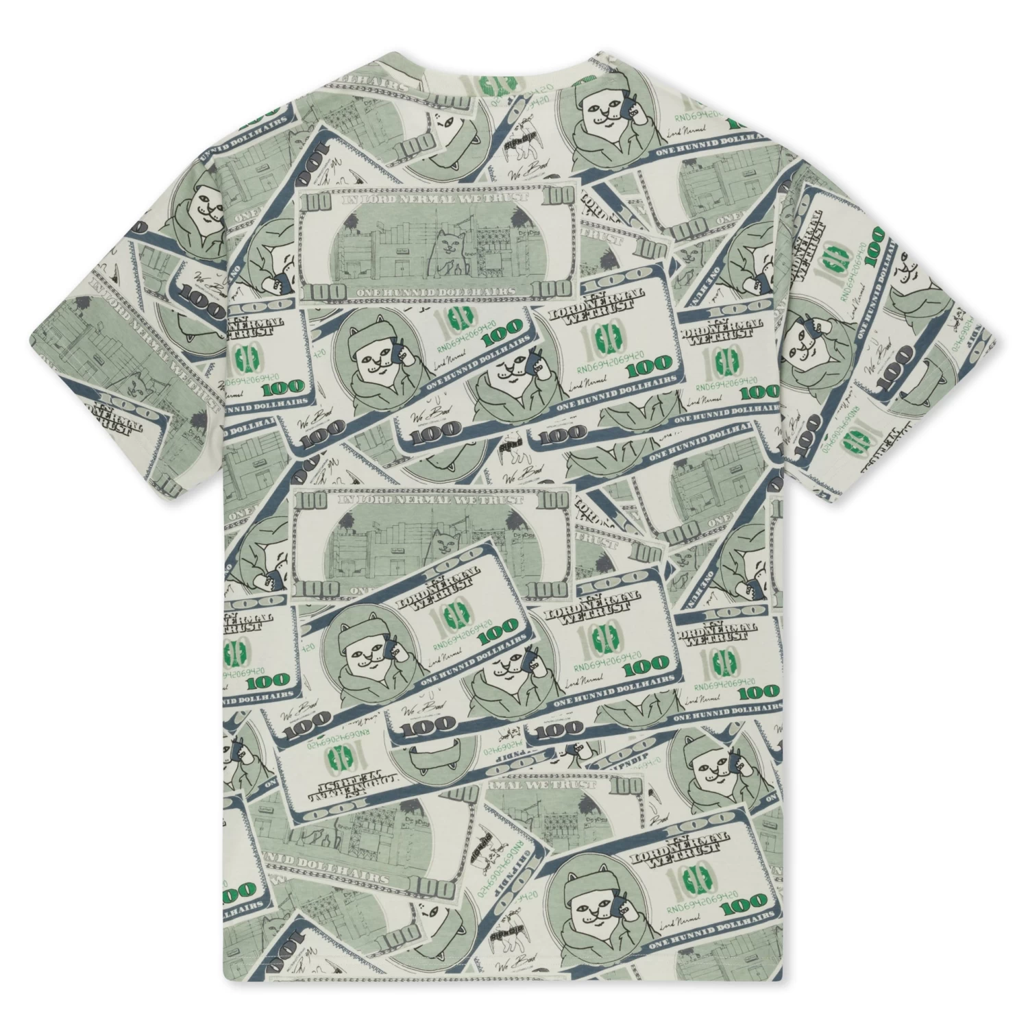 RIPNDIP Moneybag Tee (Olive) 3 RIPNDIP Moneybag Tee (Olive) - Image 3