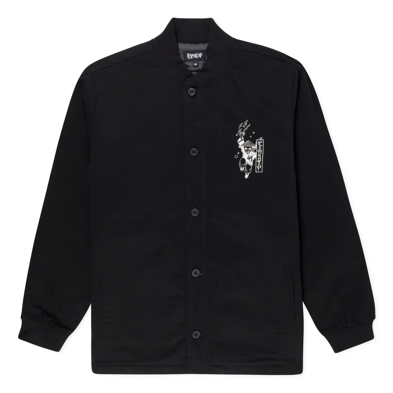 RIPNDIP Ryu Bomber Jacket (Black) 1 RIPNDIP Ryu Bomber Jacket (Black)
