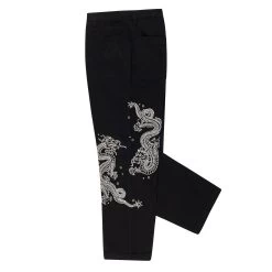 RIPNDIP Ryu Wide Leg Pants (Black) -Urban Fashion Shop IMG 7796