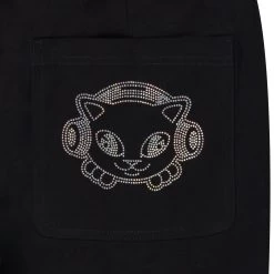 RIPNDIP Kawaii Nerm Wide Leg Pants (Black) 11 RIPNDIP Kawaii Nerm Wide Leg Pants (Black) -Urban Fashion Shop IMG 7803