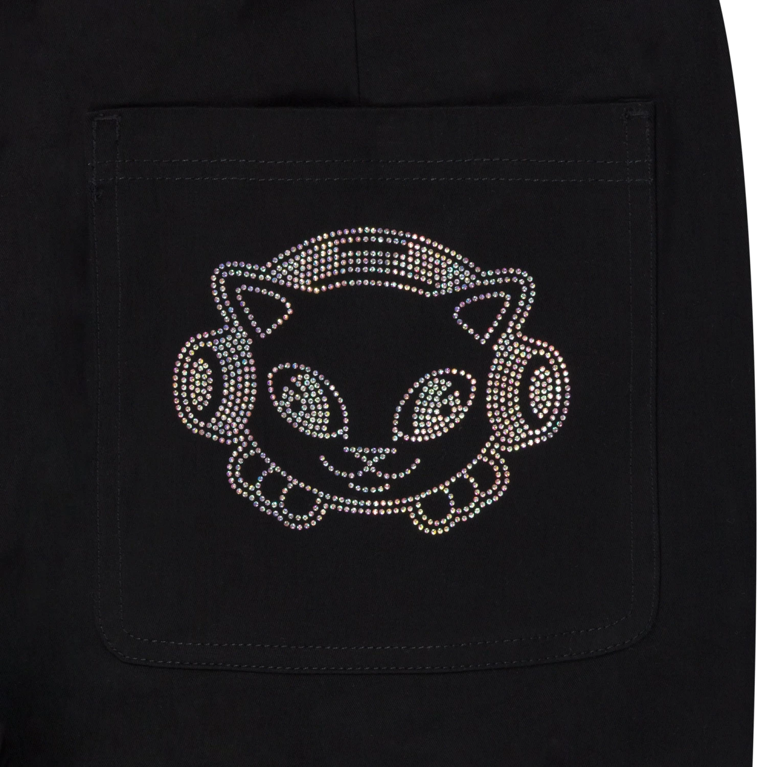 RIPNDIP Kawaii Nerm Wide Leg Pants (Black) 6 RIPNDIP Kawaii Nerm Wide Leg Pants (Black) - Image 6