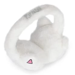 RIPNDIP Lord Nermal Sherpa Earmuffs (White) -Urban Fashion Shop IMG 7861