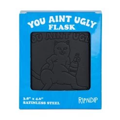 RIPNDIP You Ain't Ugly Flask (Black) -Urban Fashion Shop IMG 7882