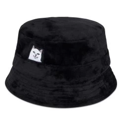 RIPNDIP Lord Nermal Sherpa Bucket Hat (Black)