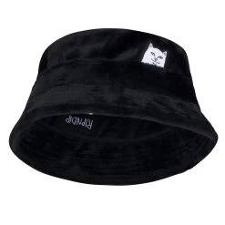 RIPNDIP Lord Nermal Sherpa Bucket Hat (Black) -Urban Fashion Shop IMG 8758