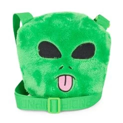 RIPNDIP Lord Alien Sherpa Crossbody Bag (Green) -Urban Fashion Shop IMG 8847