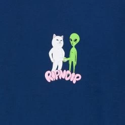 RIPNDIP Handshake Tee (Navy) -Urban Fashion Shop IMG 8947