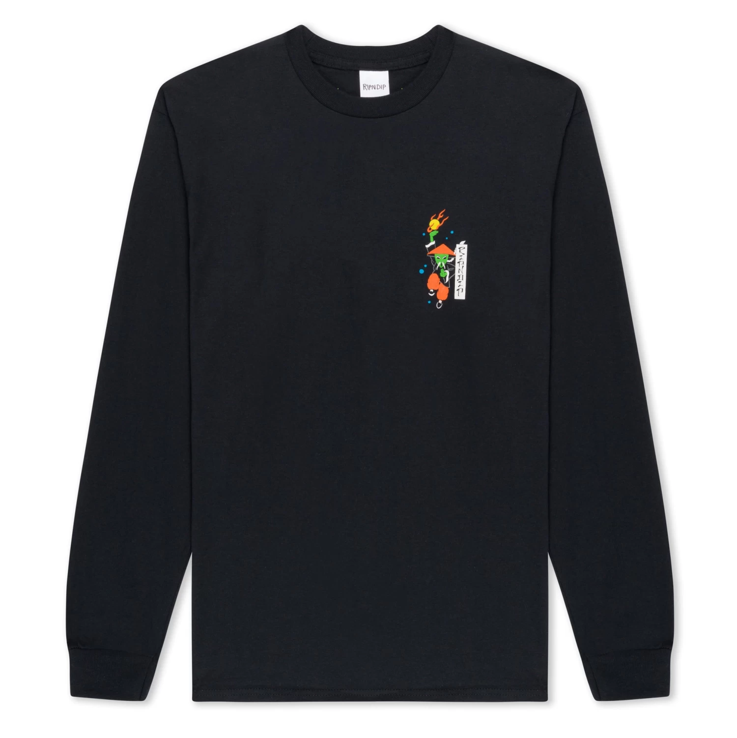 RIPNDIP Ryu Long Sleeve (Black) 1 RIPNDIP Ryu Long Sleeve (Black)