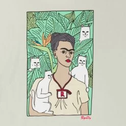 RIPNDIP Nermal Portrait Long Sleeve (Sage) -Urban Fashion Shop IMG 8972