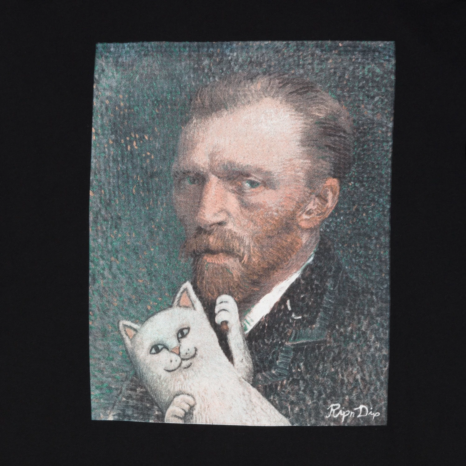 RIPNDIP Van Nermal Hoodie (Black) 4 RIPNDIP Van Nermal Hoodie (Black) - Image 4