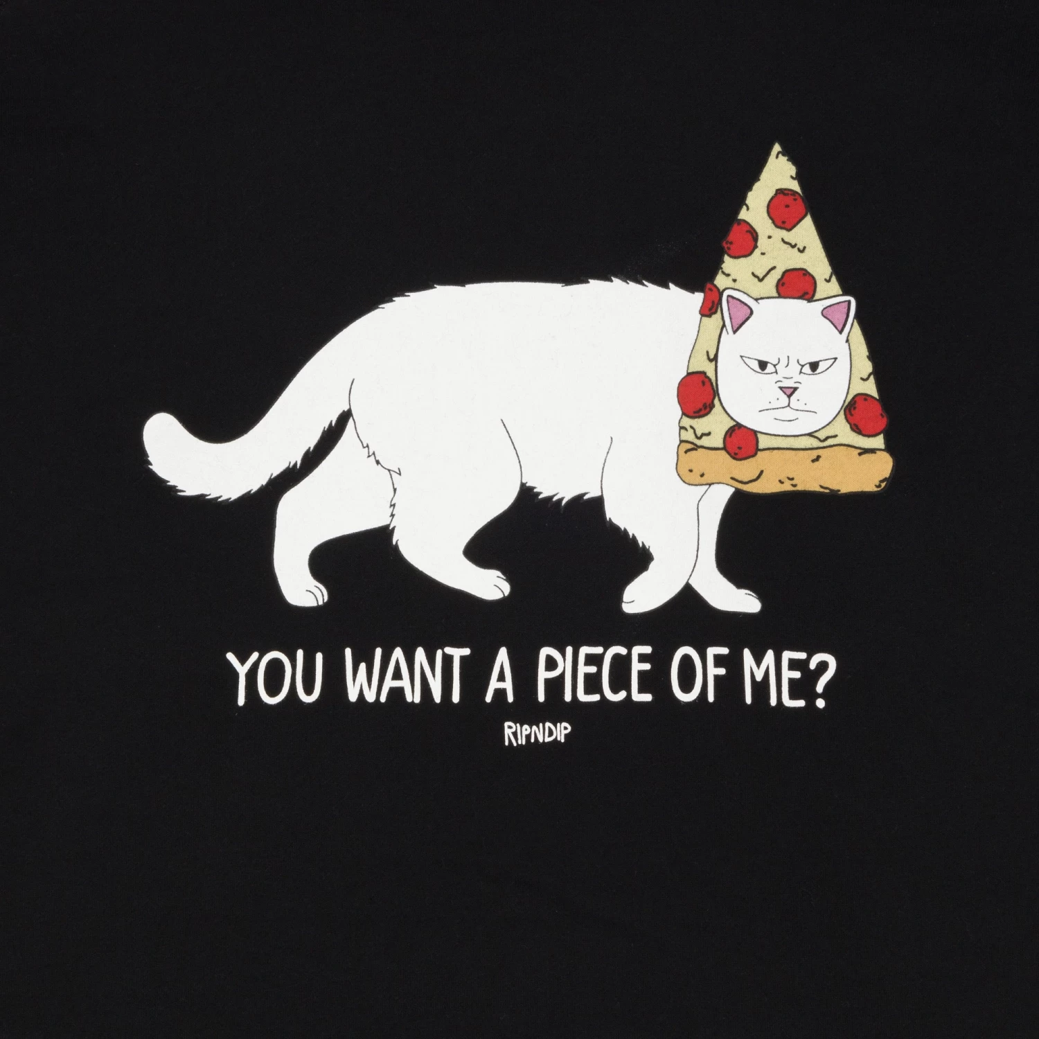 RIPNDIP Wanna Piece Of Me? Hoodie (Black) 3 RIPNDIP Wanna Piece Of Me? Hoodie (Black) - Image 3