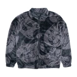 RIPNDIP Many Faces Sherpa Jacket (Charcoal)