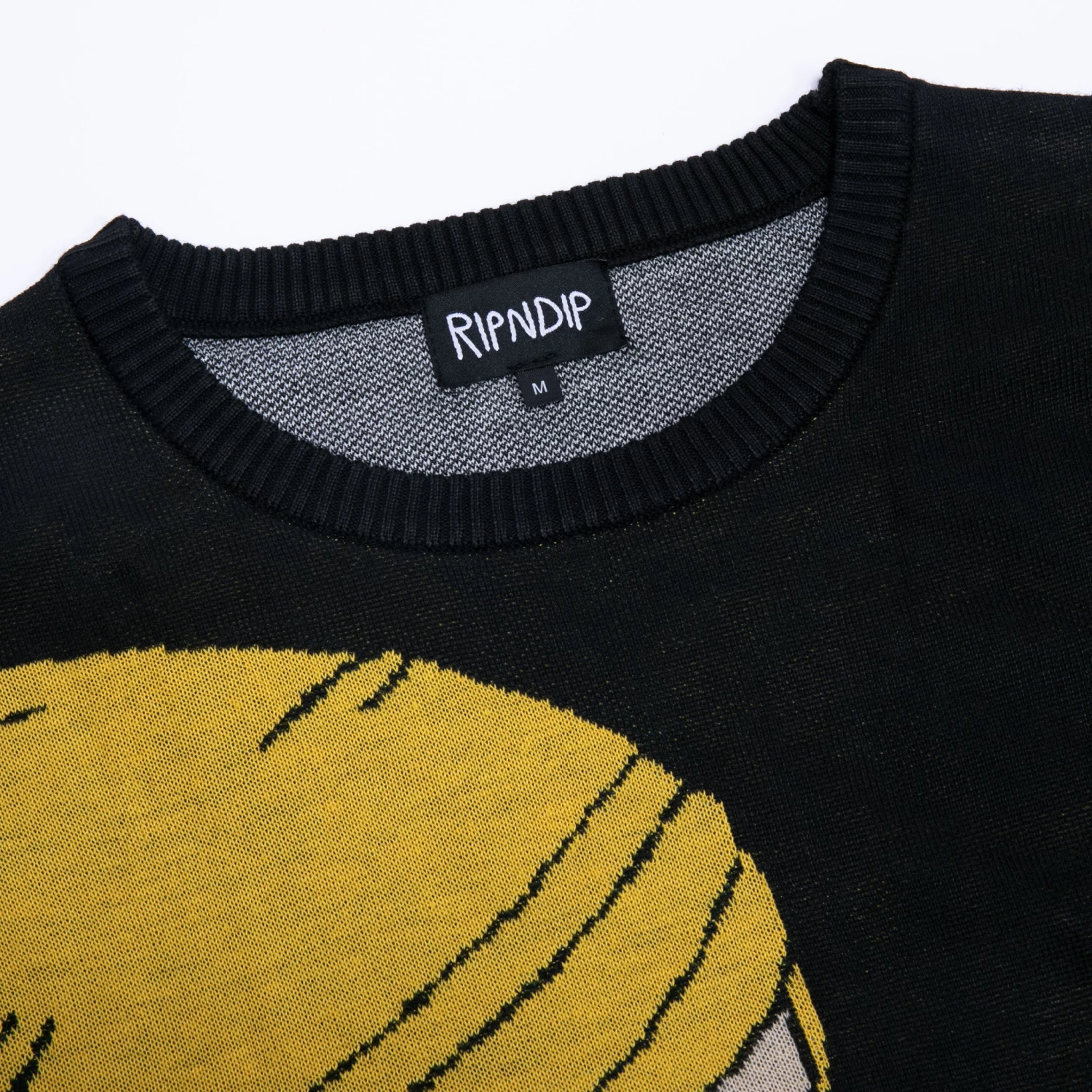 RIPNDIP Coconerm Knit Sweater (Black) 4 RIPNDIP Coconerm Knit Sweater (Black) - Image 4