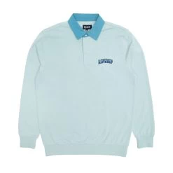 RIPNDIP Team Spirit Long Sleeve Rugby (Sage) -Urban Fashion Shop Knits Fall22 0018 9R9A8493