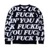 RIPNDIP Fuck You Knit Sweater (Black)