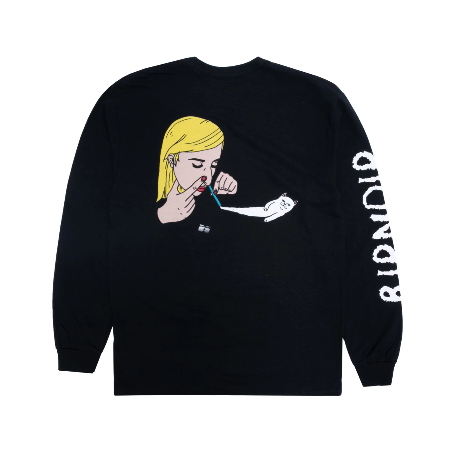 RIPNDIP Coconerm Long Sleeve (Black) 1 RIPNDIP Coconerm Long Sleeve (Black)