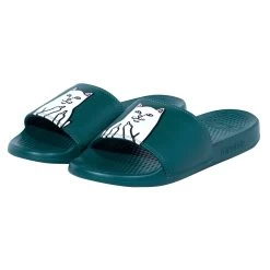 RIPNDIP Lord Nermal Slides (Hunter Green)