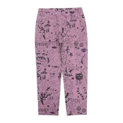 RIPNDIP We Don't Care Twill Pants (Mauve) -Urban Fashion Shop Pantsholiday22 0001 9R9A8561