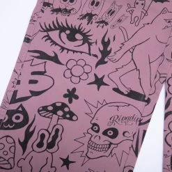 RIPNDIP We Don't Care Twill Pants (Mauve) -Urban Fashion Shop Pantsholiday22 0002 9R9A8557