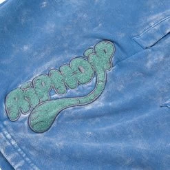 RIPNDIP Ripntail Sweatshorts (Blue Mineral Wash) -Urban Fashion Shop RIPNTAILsweatshorts 0003 KK2A1875