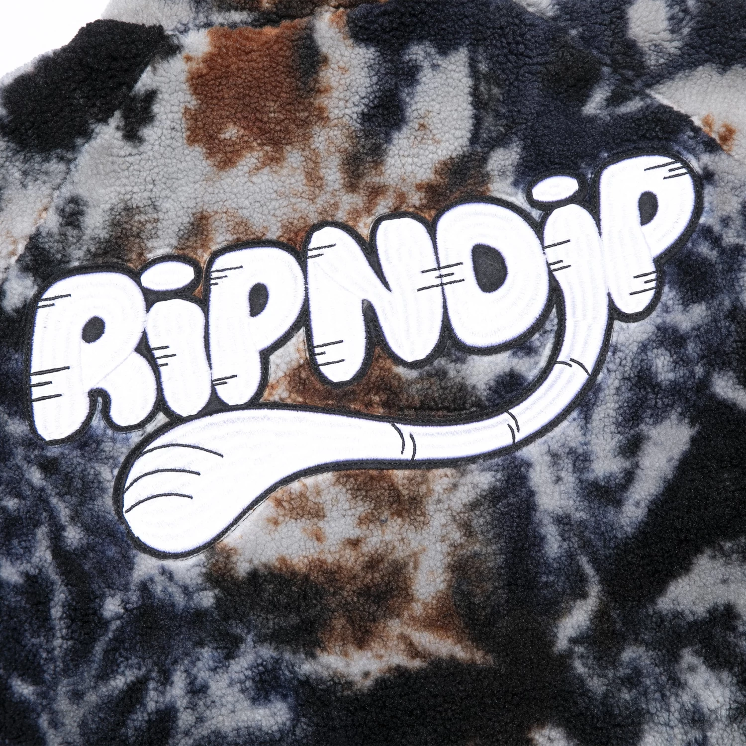 RIPNDIP RIPNTAIL Sherpa Jacket (Tie Dye) 4 RIPNDIP RIPNTAIL Sherpa Jacket (Tie Dye) - Image 4