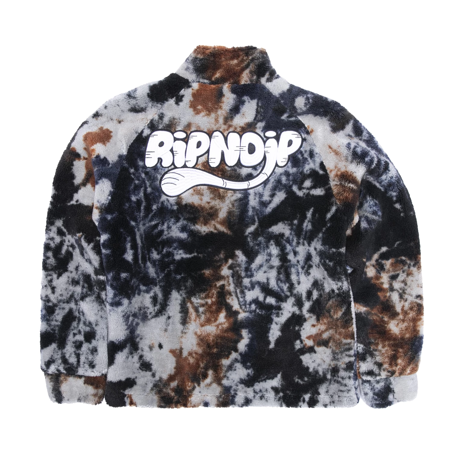 RIPNDIP RIPNTAIL Sherpa Jacket (Tie Dye) 2 RIPNDIP RIPNTAIL Sherpa Jacket (Tie Dye) - Image 2