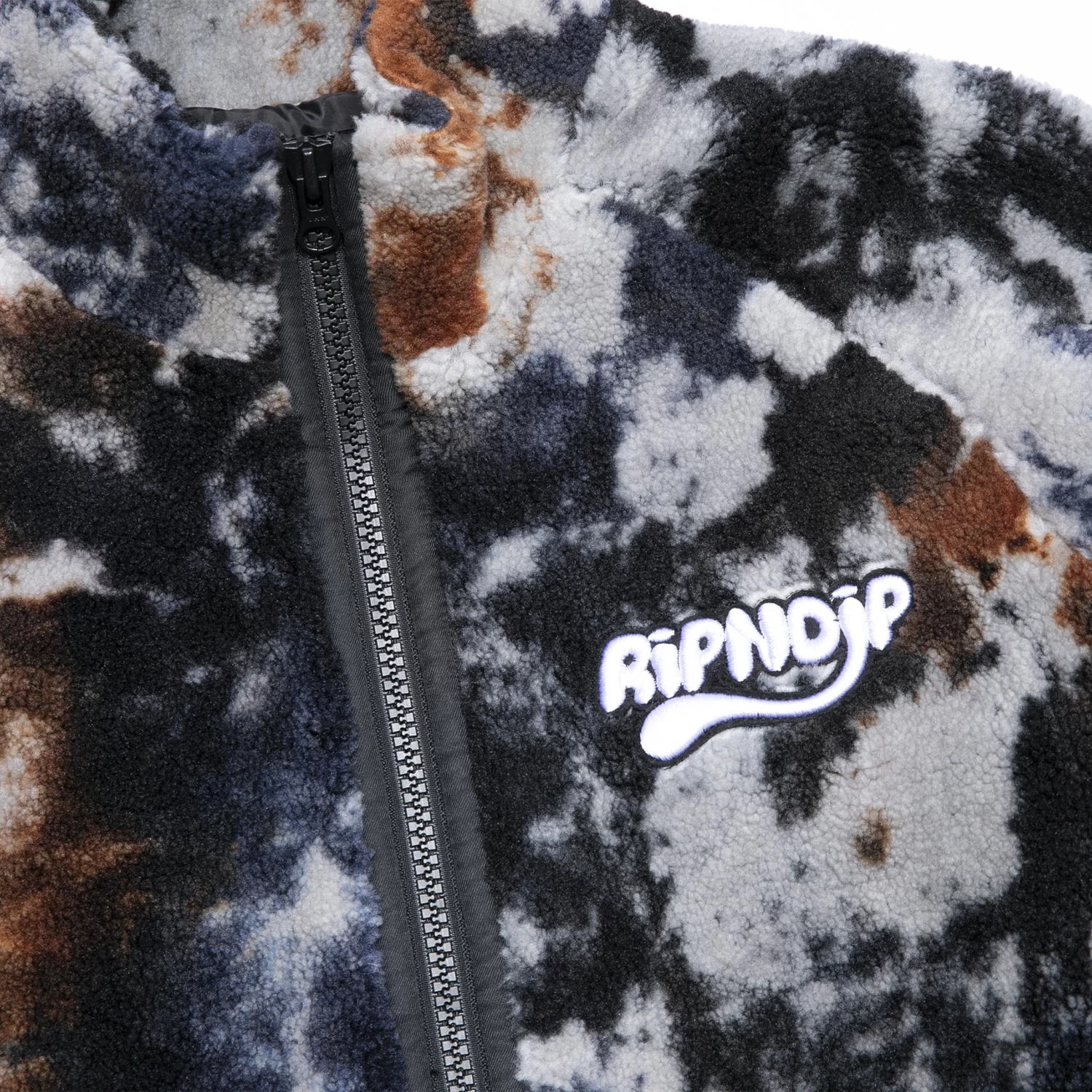RIPNDIP RIPNTAIL Sherpa Jacket (Tie Dye) 6 RIPNDIP RIPNTAIL Sherpa Jacket (Tie Dye) - Image 6