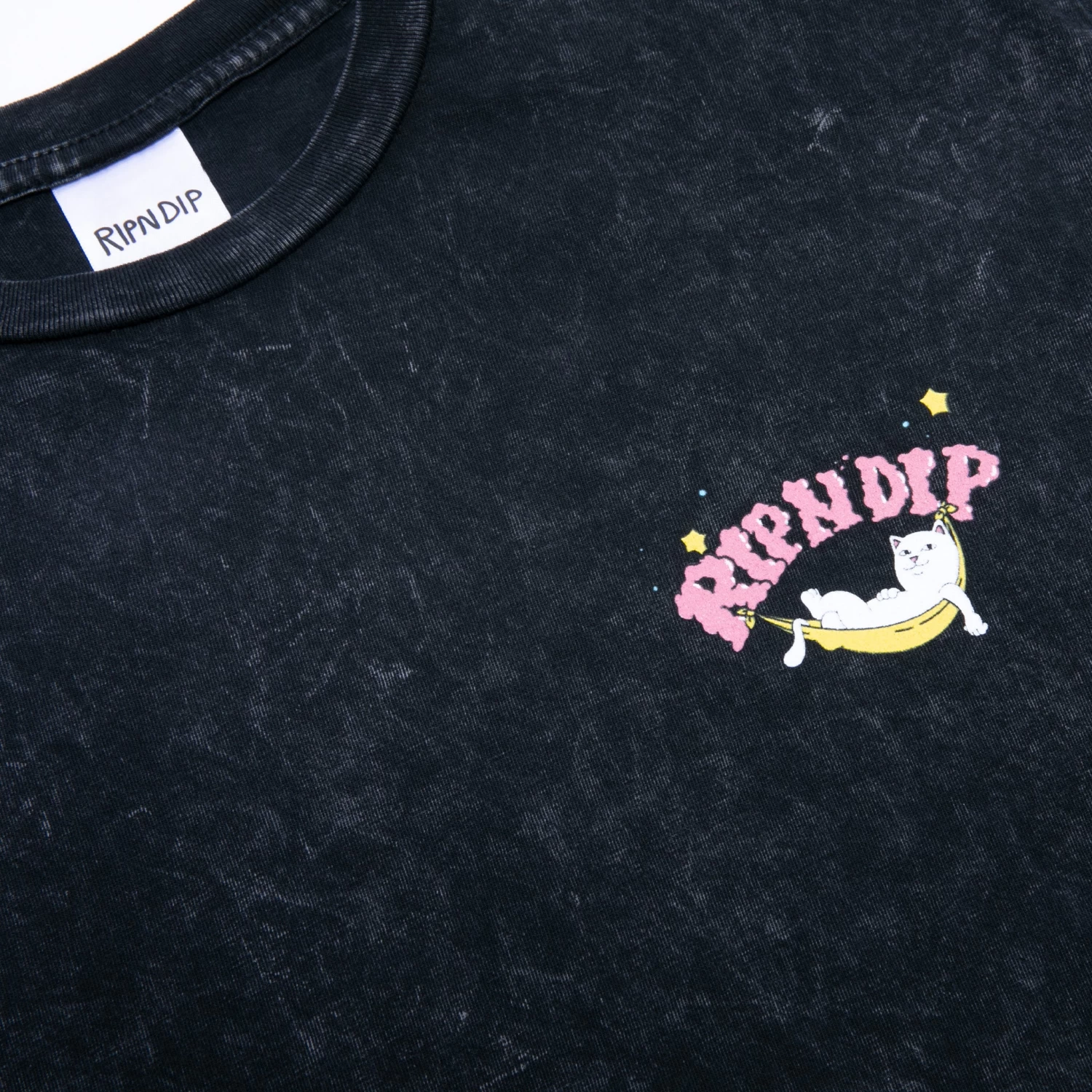 RIPNDIP High On Life Tee (Black Mineral Wash) 5 RIPNDIP High On Life Tee (Black Mineral Wash) - Image 5