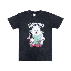 RIPNDIP Runaway Tee (Black Mineral Wash)