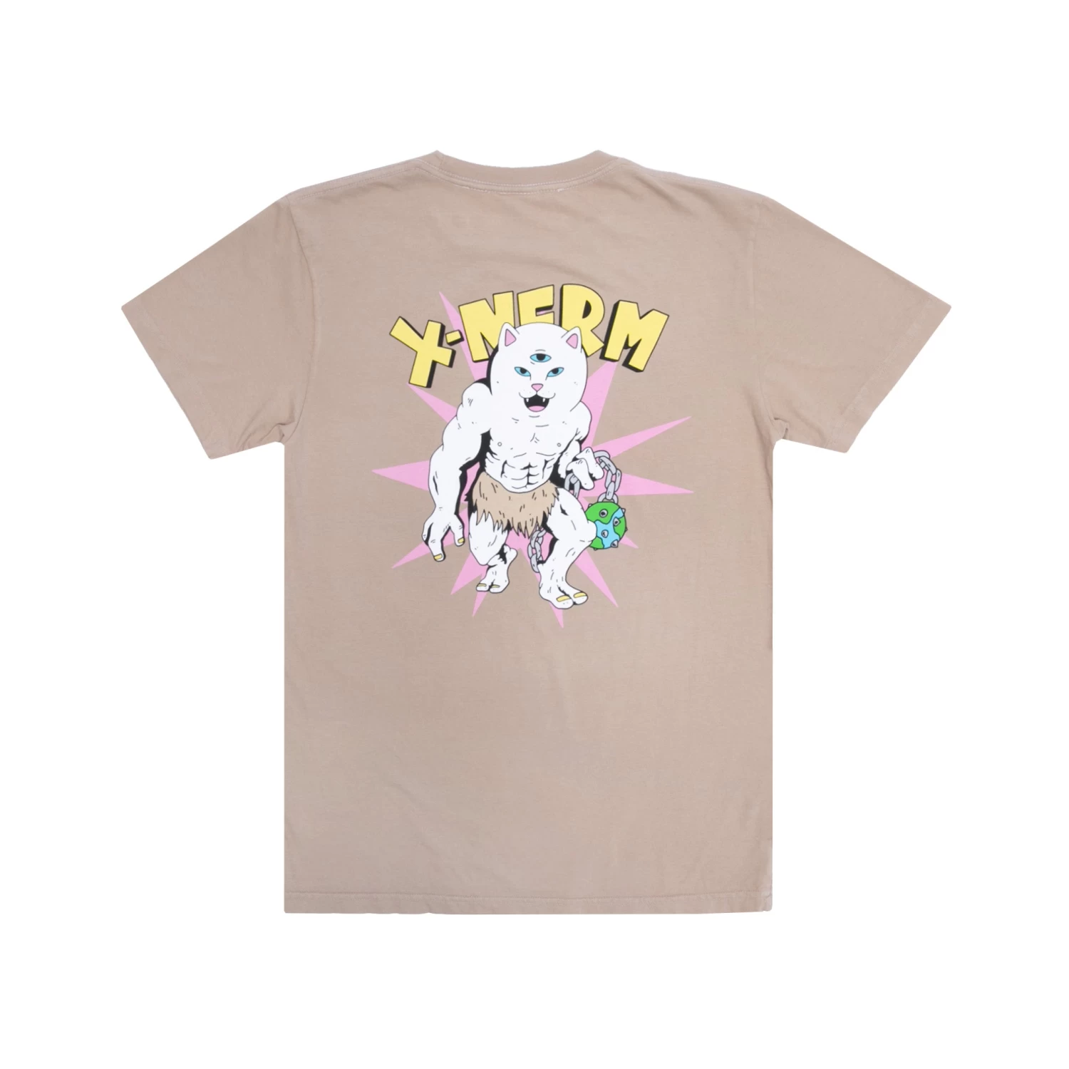 RIPNDIP X Nerm Tee (Almond) 1 RIPNDIP X Nerm Tee (Almond)