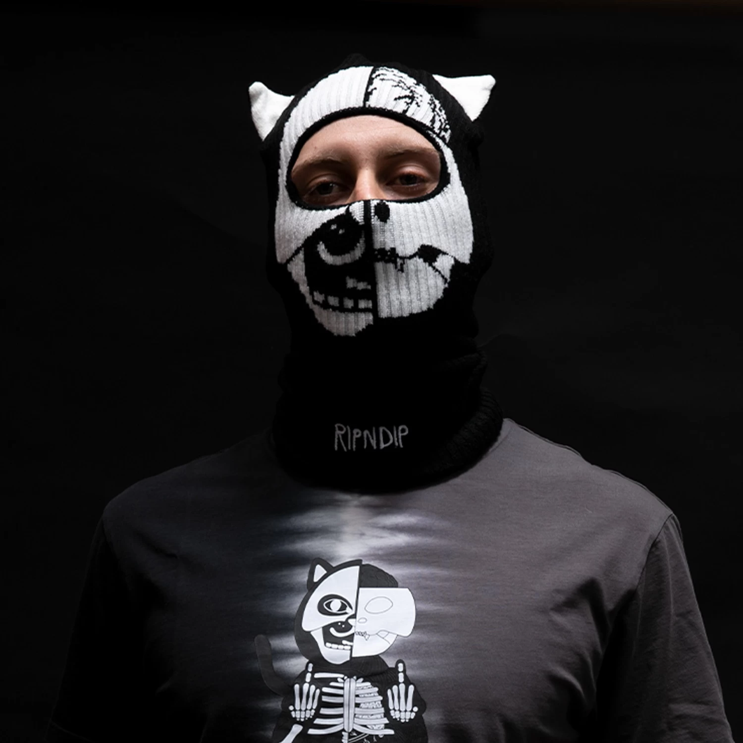 RIPNDIP Skelly Nerm Balaclava (Black) 2 RIPNDIP Skelly Nerm Balaclava (Black) - Image 2