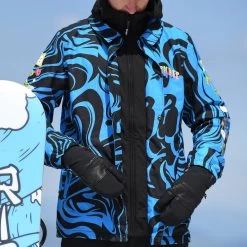 RIPNDIP Trippy Treats Snowboard Jacket -Urban Fashion Shop SnowGear 0002 bluetomato ns wb23 ss001863