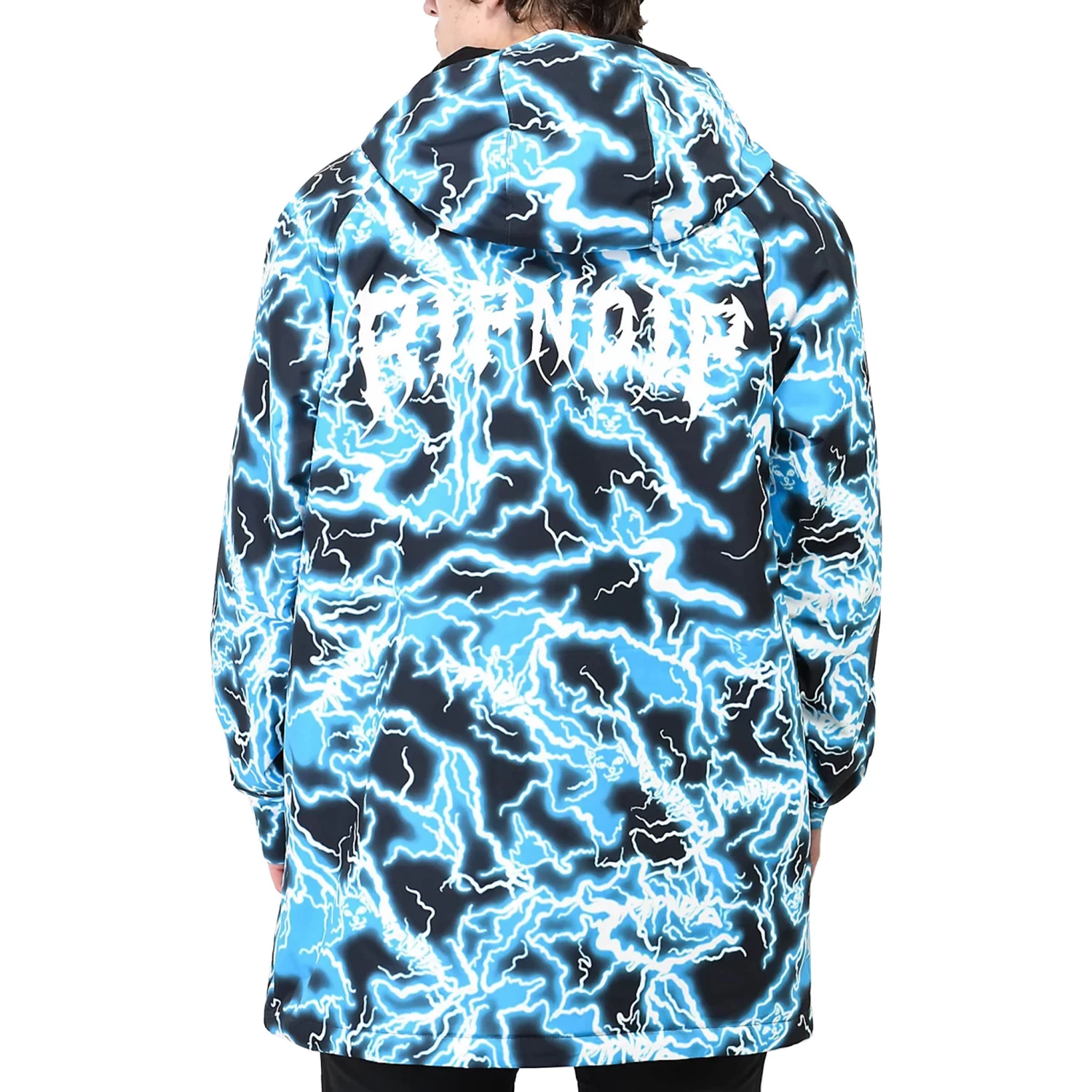 RIPNDIP Nikola Snowboard Jacket (Black / Blue) 2 RIPNDIP Nikola Snowboard Jacket (Black / Blue) - Image 2