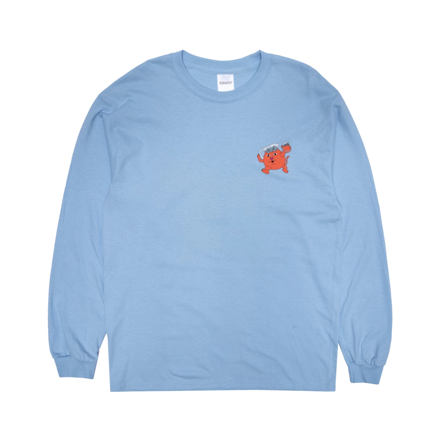 RIPNDIP Drink Me Long Sleeve (Light Blue) 3 RIPNDIP Drink Me Long Sleeve (Light Blue) - Image 3