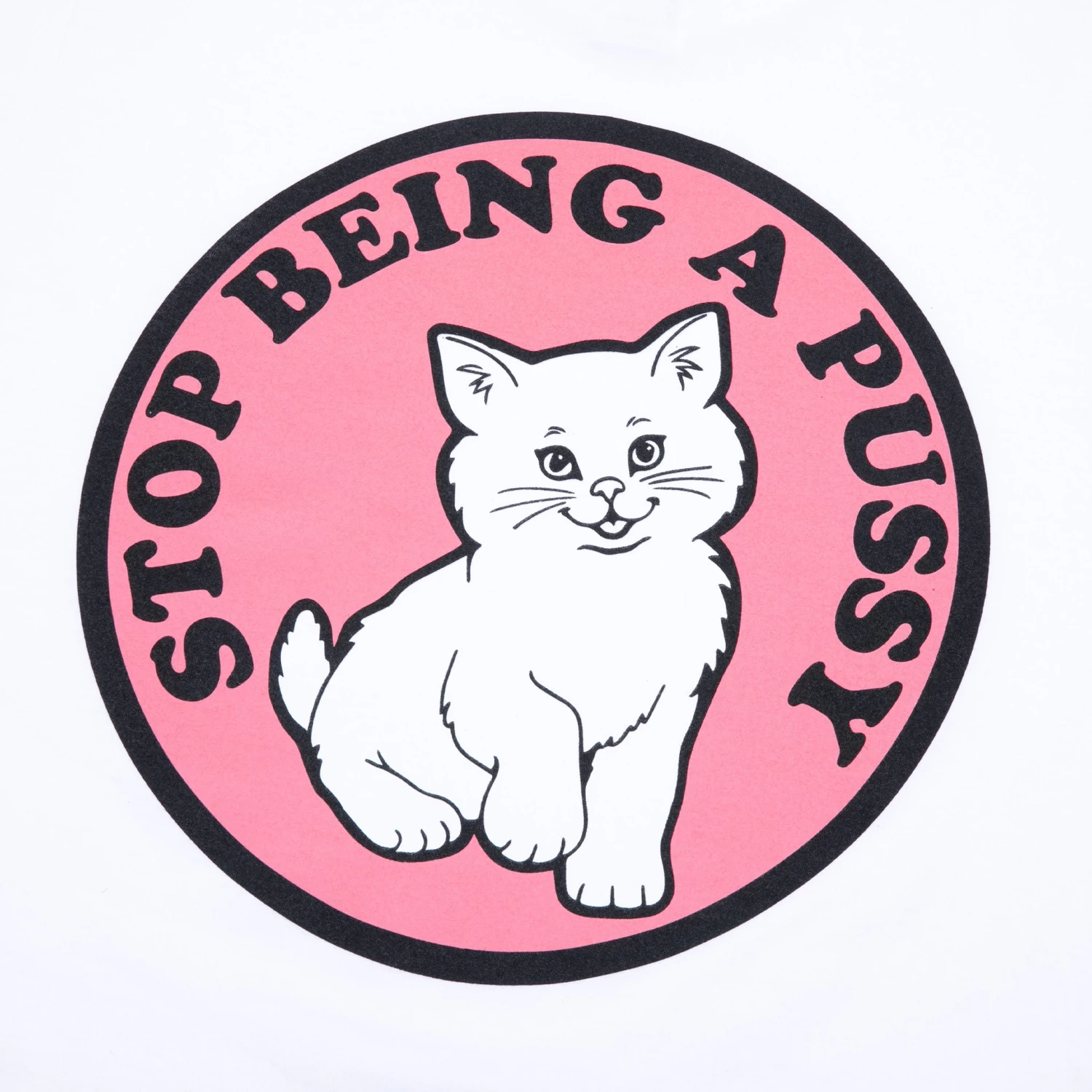 RIPNDIP Stop Being A Pussy Tee (White) 3 RIPNDIP Stop Being A Pussy Tee (White) - Image 3