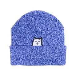 RIPNDIP Lord Nermal Beanie (Blue Speckle)