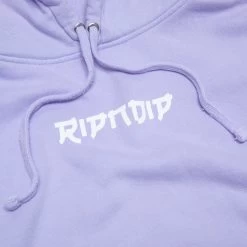 RIPNDIP Nermurari Warrior Hoodie (Lavender) -Urban Fashion Shop Spring22 Hoodies 0004 027A1501