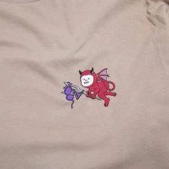 RIPNDIP Fireworld Long Sleeve (Almond) -Urban Fashion Shop Spring22 LongSleeves 0007 027A0600