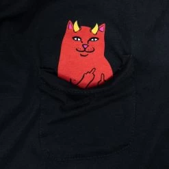 RIPNDIP Lord Devil Pocket Tee (Black) 5 RIPNDIP Lord Devil Pocket Tee (Black) -Urban Fashion Shop Spring22 ShortSleeves2 0027 027A0813